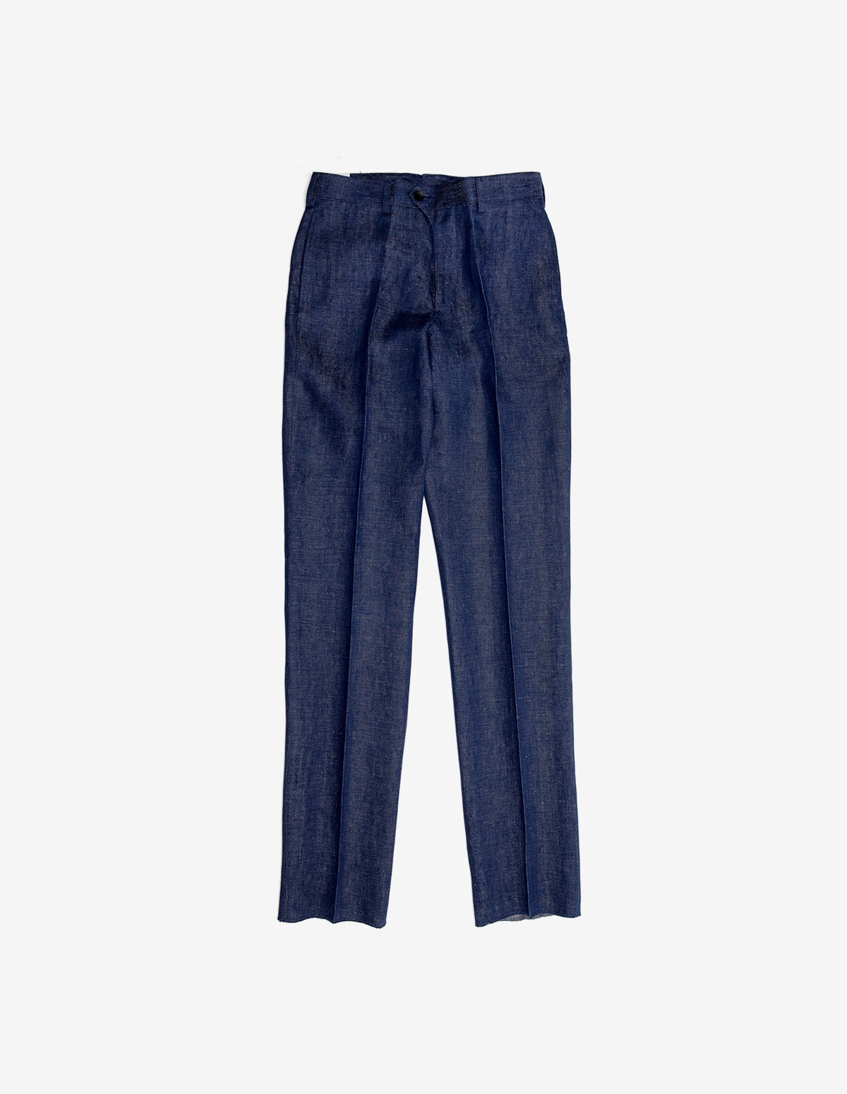 OR-1085B Indigo Linen Trousers